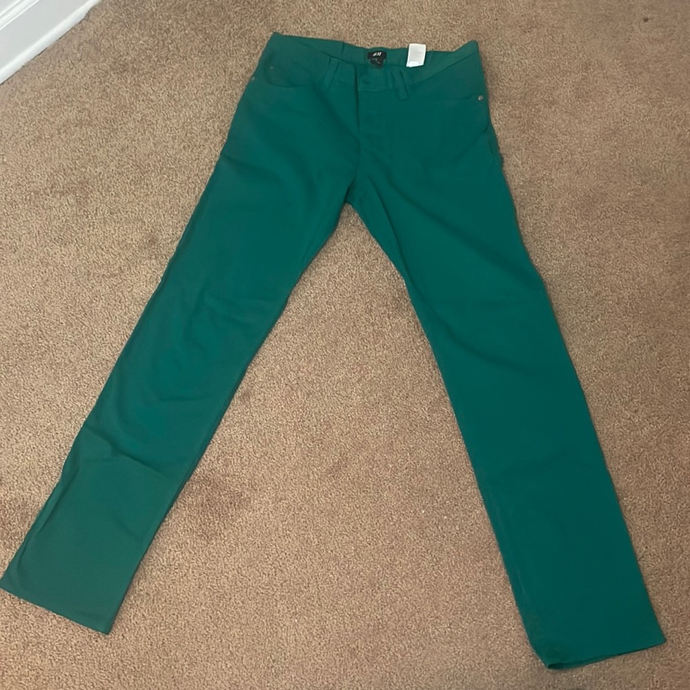 H&M Green Chino Pants
